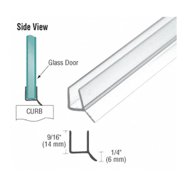 Fab Glass and Mirror Shower Door Sweep Wayfair